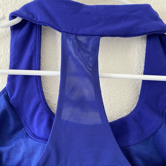 Lululemon Blue Scoop Neck Tank Top - Picture 6 of 8